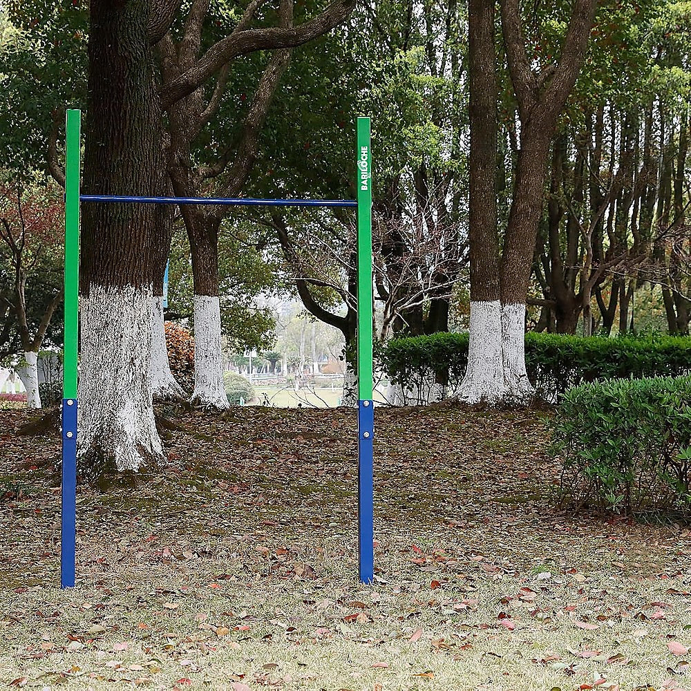 Single Outdoor Pull-Up Bar – Height Adjustable Gymnastics & Fitness Bar