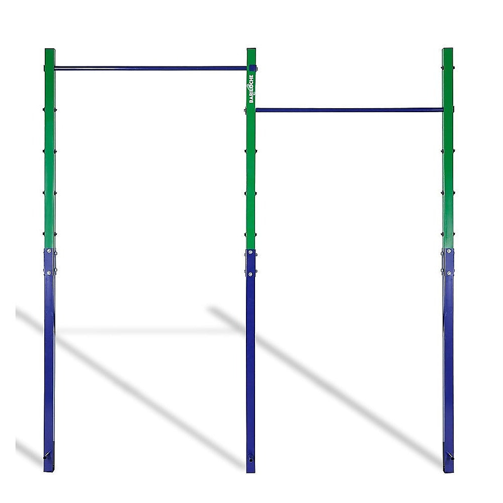 Double Outdoor Pull-Up Bar – Height Adjustable Gymnastics &amp; Fitness Bar