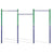 Triple Outdoor Pull-Up Bar – Height Adjustable Gymnastics & Fitness Bar