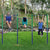 Triple Outdoor Pull-Up Bar – Height Adjustable Gymnastics & Fitness Bar