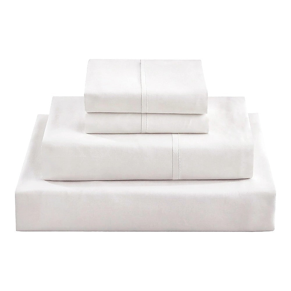 King Bed Sheet Set – 1800 Series Microfiber, Deep Pocket, Soft &amp; Breathable, White