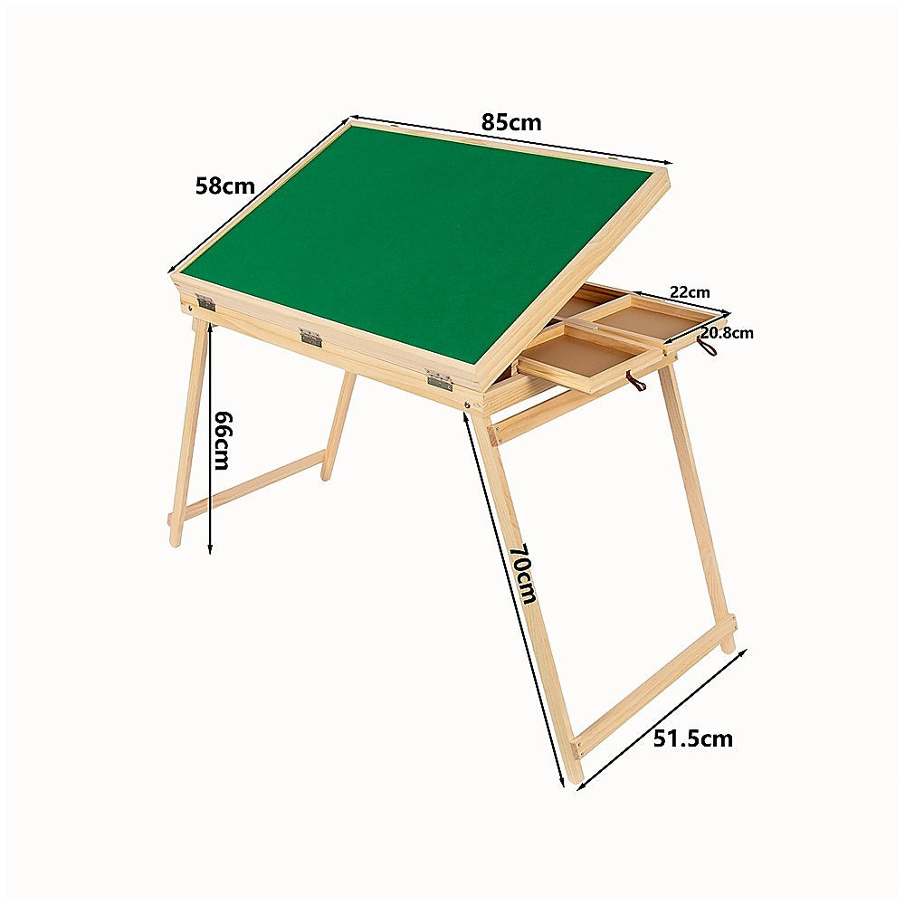 1500-Piece Jigsaw Puzzle Table with Folding Legs – Portable Puzzle Storage Board