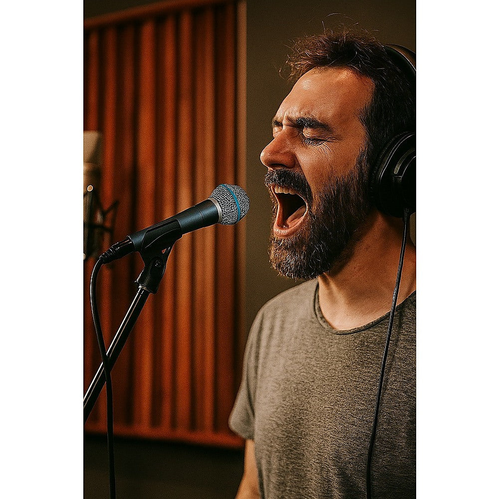Professional Dynamic Wired Vocal Microphone for Stage, Recording & Karaoke