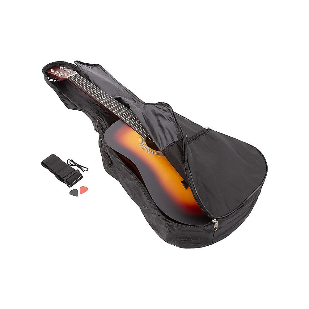 38&quot; Full Size Acoustic Guitar – Beginner Wooden Guitar for Adults &amp; Teens