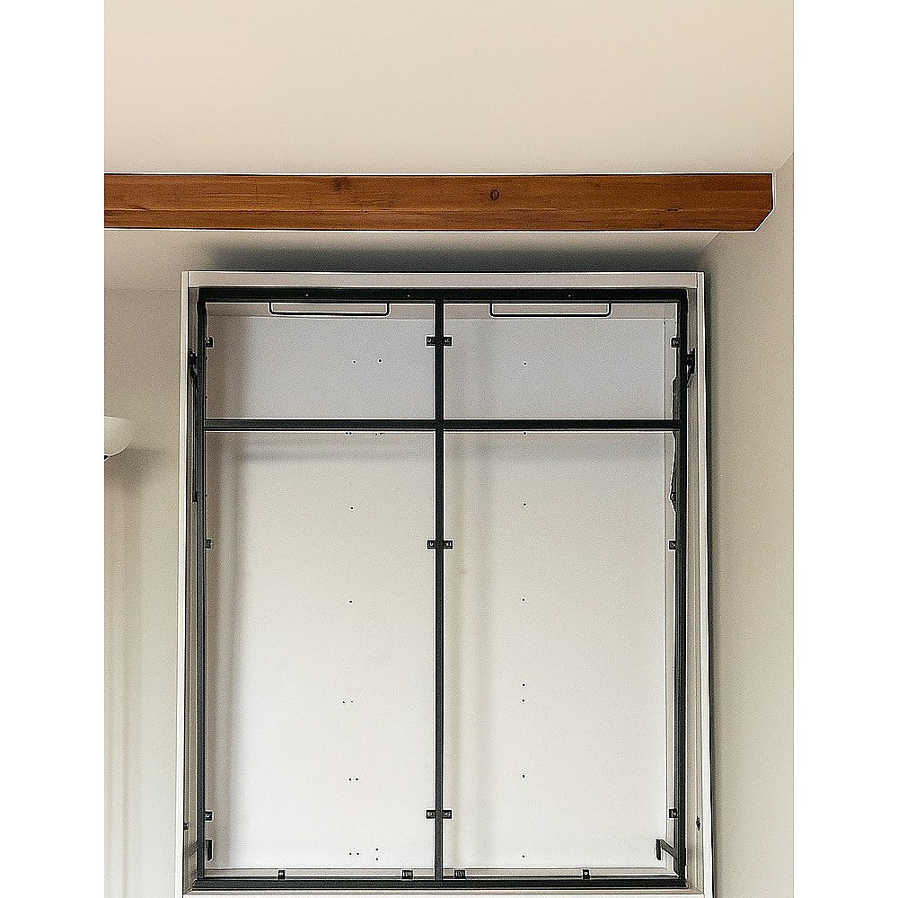 DIY Space Saving Queen Wall Bed Cabinet – Murphy Bed Kit with Steel Frame & Hardware