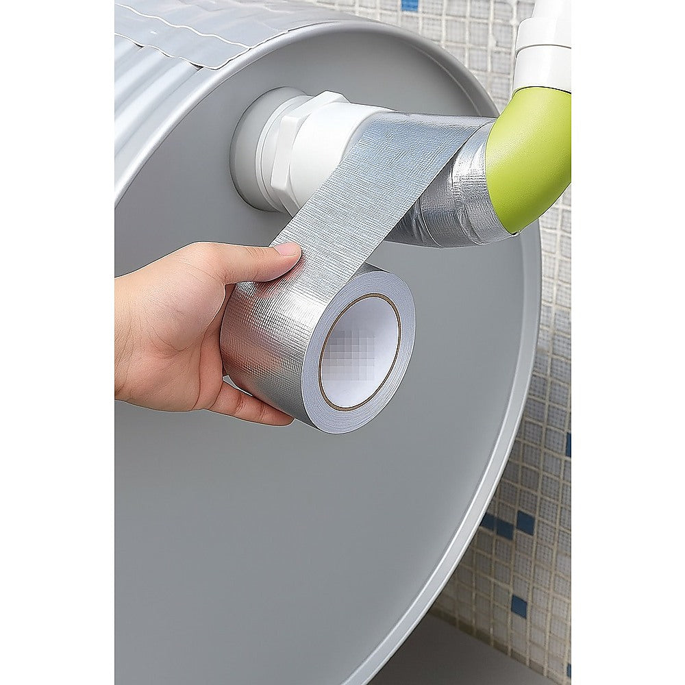 Exhaust Heat Wrap Tape 25m Aluminium – Car Pipe Insulation & Heat Shield