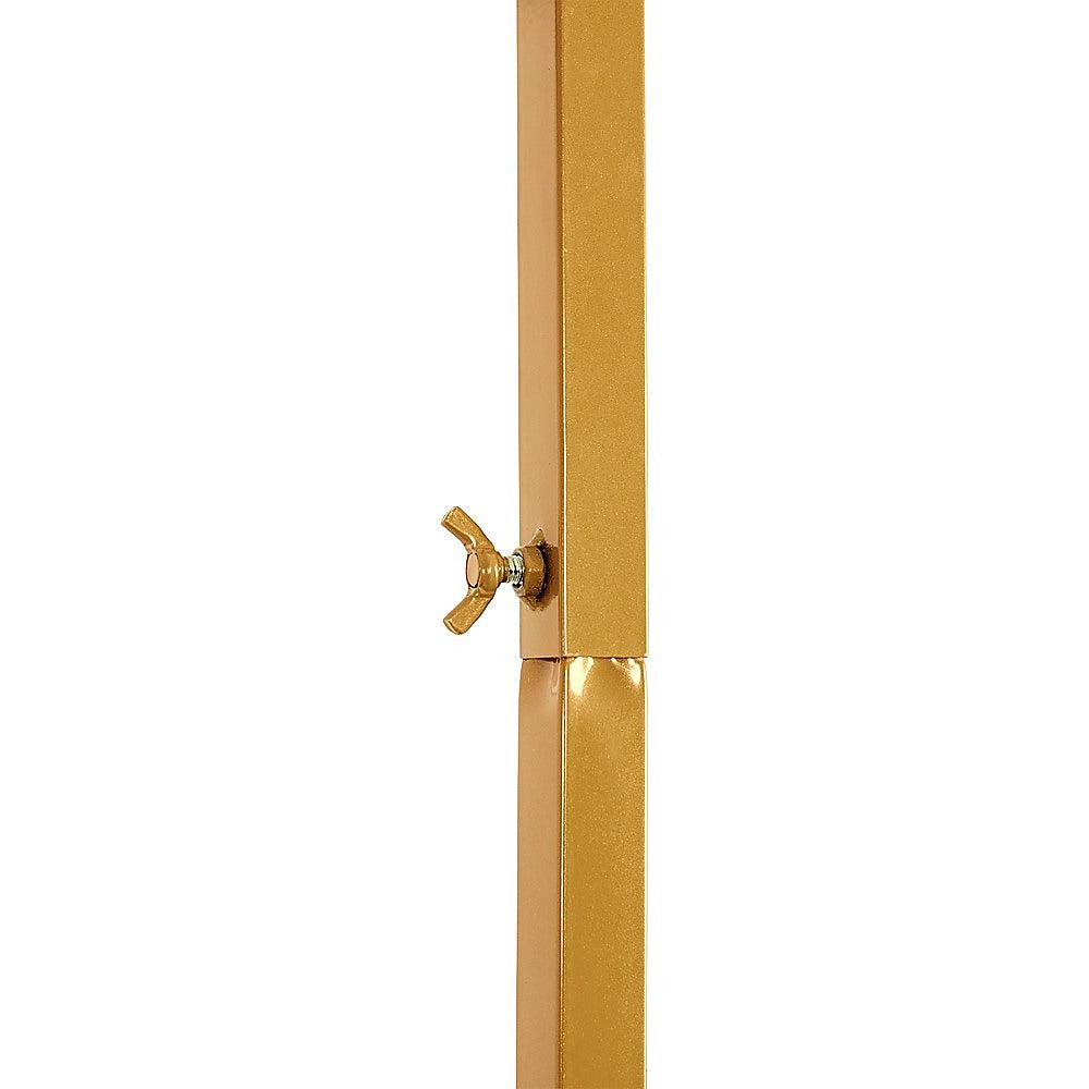 3m Wedding Arch Backdrop Stand – Square Metal Frame for Balloons & Flowers