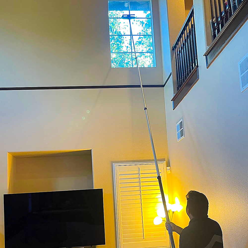 9m Extendable Ceiling Duster Kit – Heavy Duty Telescopic Pole Cleaner