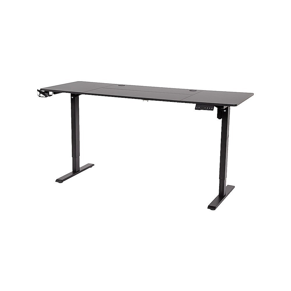160cm Electric Standing Desk – Height Adjustable Sit Stand Office Table in Black