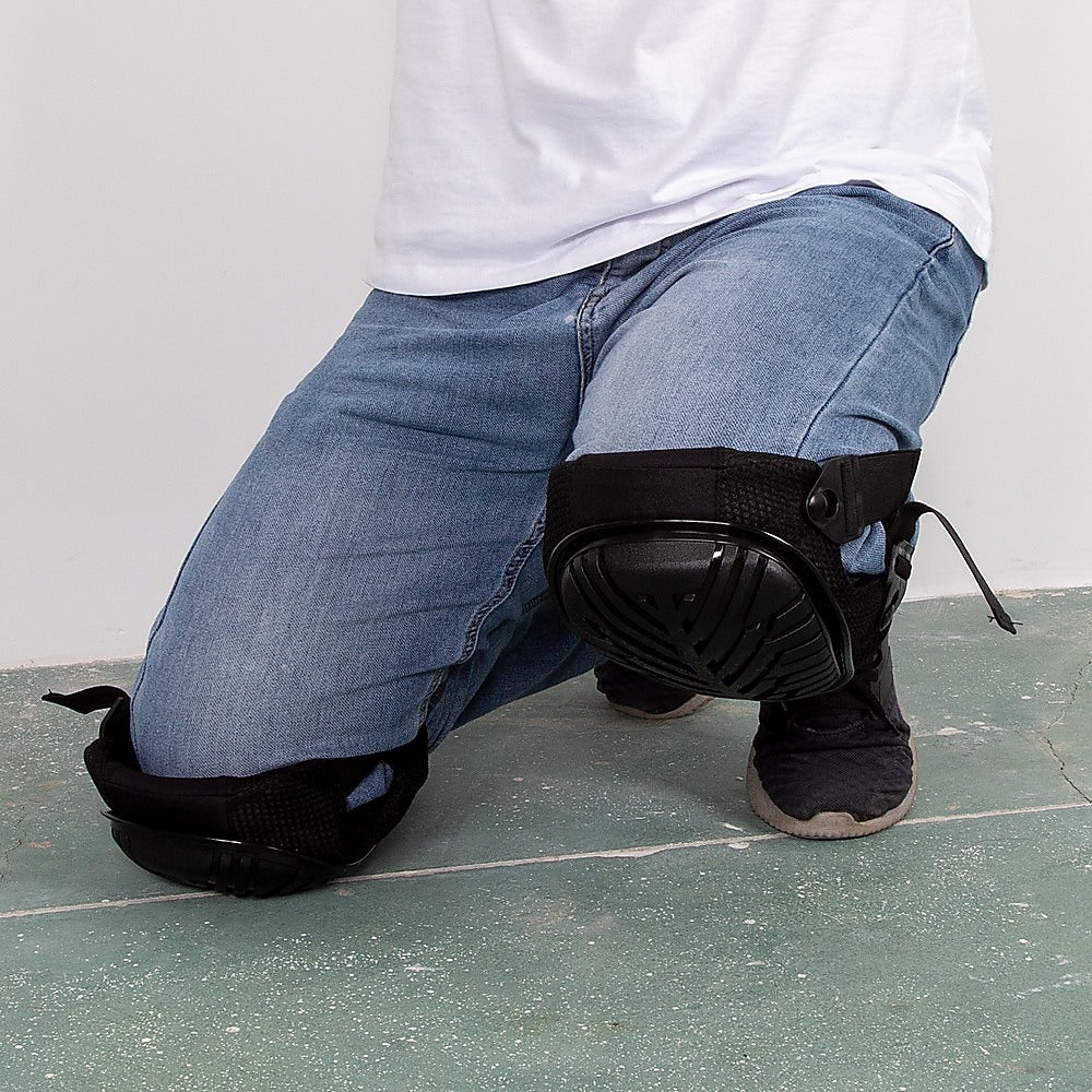 Heavy Duty Work Knee Pads – Construction Safety Pads with Soft Foam & Gel Cushion for All-Day Comfort
