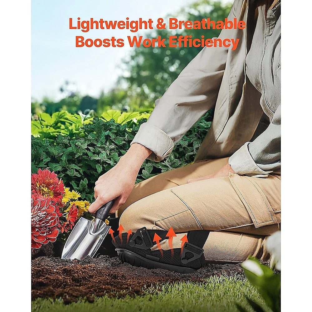 Heavy Duty Work Knee Pads – Construction Safety Pads with Soft Foam & Gel Cushion for All-Day Comfort