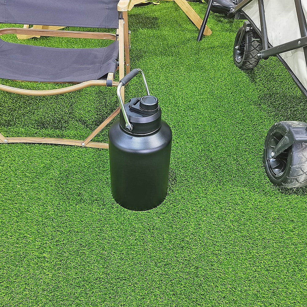 3.8L Double Wall Insulated Stainless Steel Water Bottle – Large Hot & Cold Drink Jug