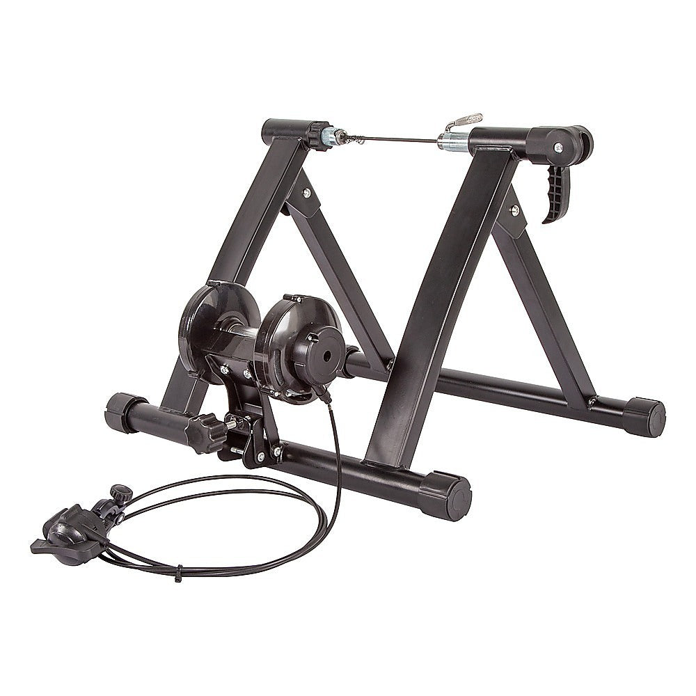 Indoor Bicycle Trainer – Magnetic Stationary Bike Stand for Home Fitness Workouts