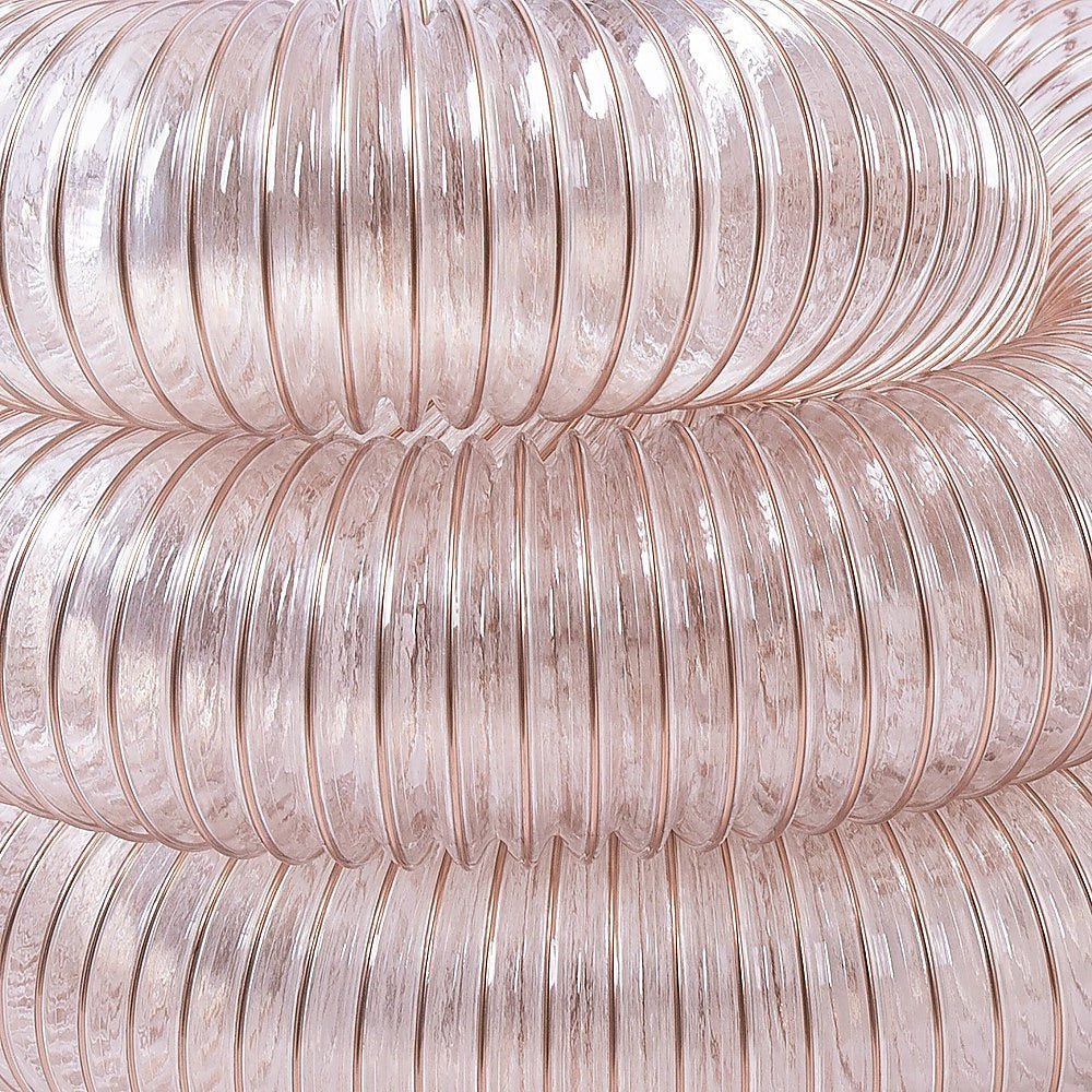 5m Dust Extraction Hose 100mm – Flexible PU Ducting for Workshops