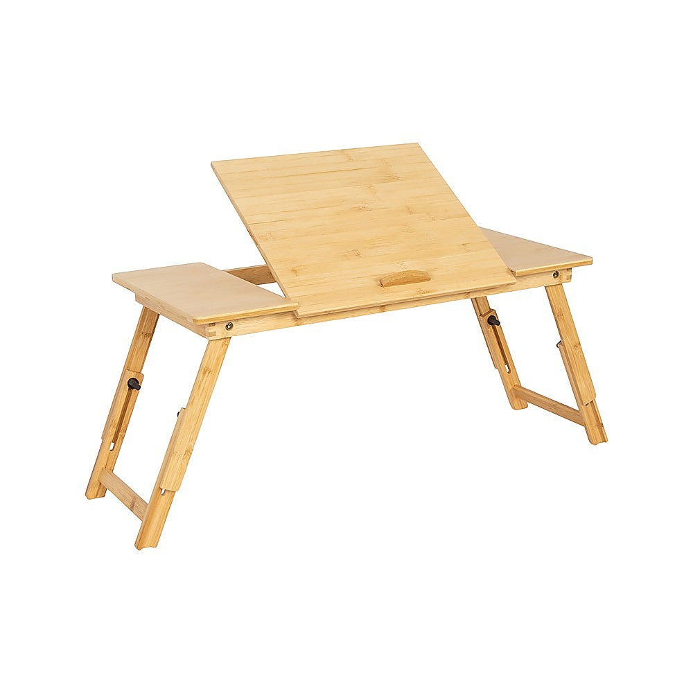 Folding Laptop Bed Table – Portable Rectangular Desk for Bedroom &amp; Home Workstation