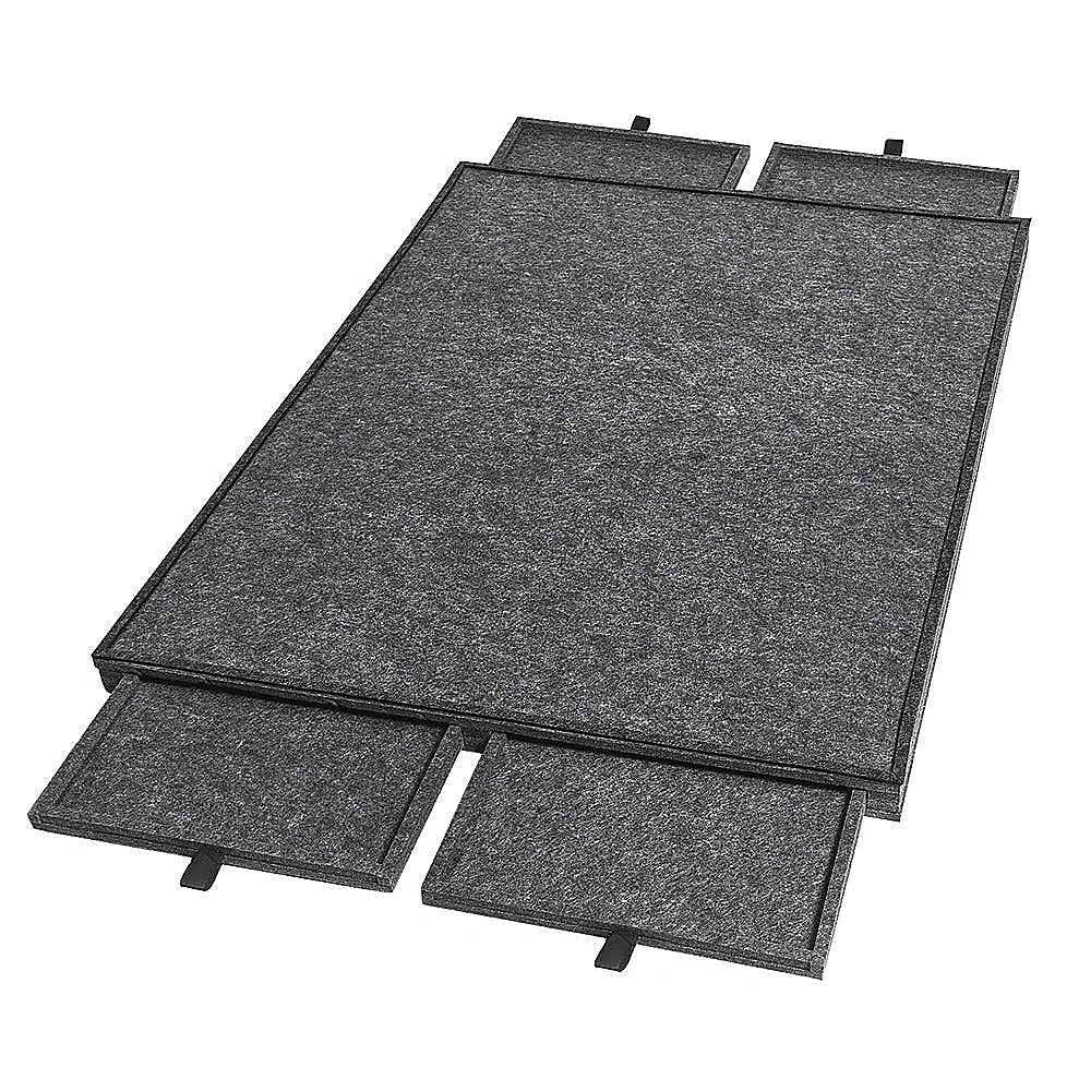 1000 Piece Felt Jigsaw Puzzle Board with 6 Drawers Portable Table