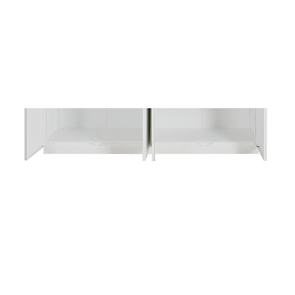 320cm Wardrobe - Black Handle