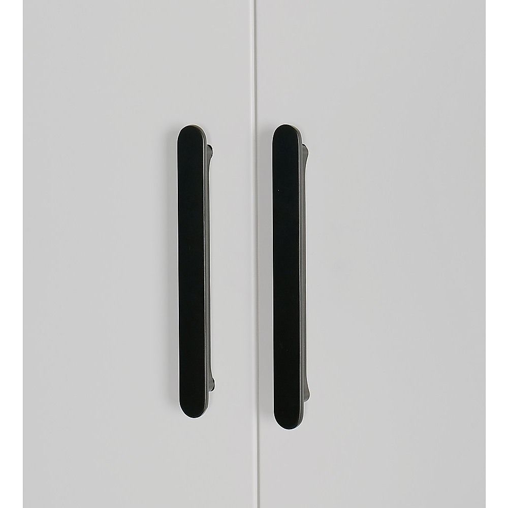 320cm Wardrobe - Black Handle