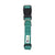 Bling Glitter Overlay Nylon Dog Collar Breakaway Buckle Medium Turquoise