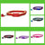 100% Pure Bamboo Fibre Cat Collar Plastic Buckle Red