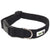 100% Pure Bamboo Fibre w/Fleece Lining Dog Collar Plastic Buckle Large Black