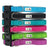 Nylon w/Reflective Stitching Dog Collar Medium Turquoise