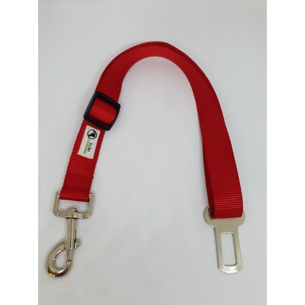 Seat Belt Safety Travel Attachment Connector Red