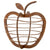 Contemporary Apple Decoration 27x30cm