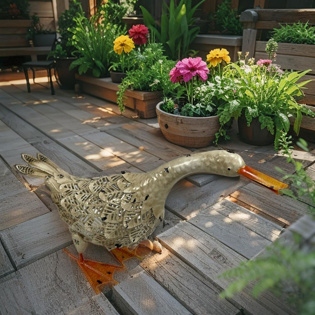 Stretching Duck Ornament 54cm