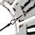 Large Antique White Roman Numeral Wall Clock 84cm
