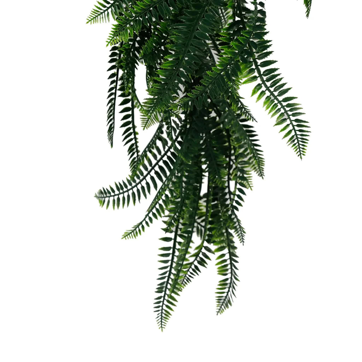 Artificial Hanging Dense Boston Fern Garland Bush UV Resistant and Fire Rated 27cm x 84cm