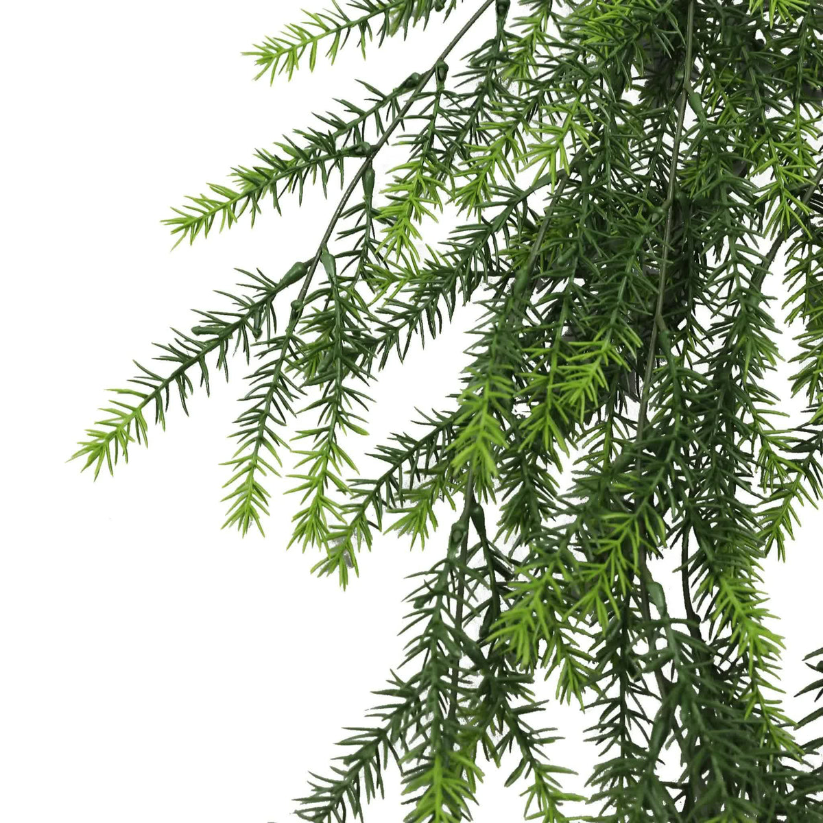 Artificial Hanging Cedar Vine Garland Bush UV Resistant and Fire Rated 20cm x 76cm