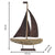 Handcrafted Sailboat Ornament 70cm