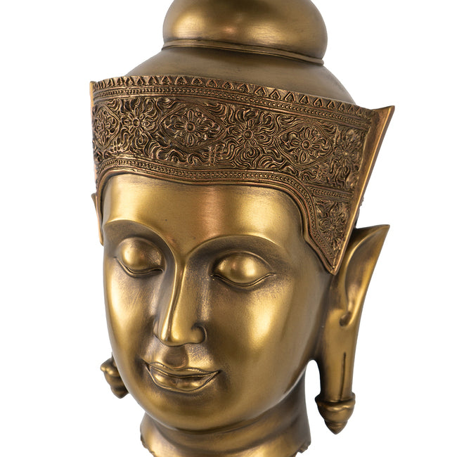 Buddha Statue Head On Stand 60cm