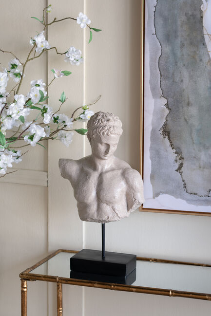 Grecian Bust on Stand 54cm