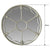 Martinique Fleur Round Wall Mirror 60cm