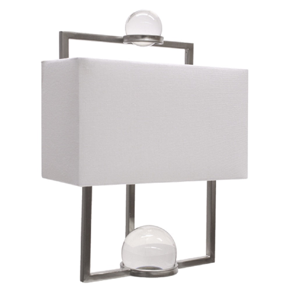 Harper Metal Glass Wall Lamp 36cm