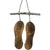 Handcrafted Life'S Beach Thongs Wall Art 24cm
