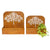 Set 2 Nested Rust 'Tree' Wall/Floor Planters 50cm, 45cm