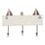 Boat & Anchor 3 Hook Wall Hanging 28x4cm