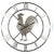 Country Rooster Wall Clock 60cm
