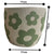 Set 2 Assorted Pastel Flower Planters w Hole + Plug 17cm