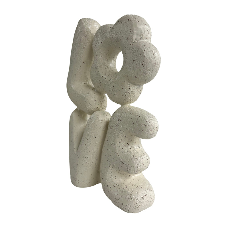 Love w Flower Decorative Ornament 21cm