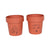 Set 2 Line Art Pot planters Assort 13cm