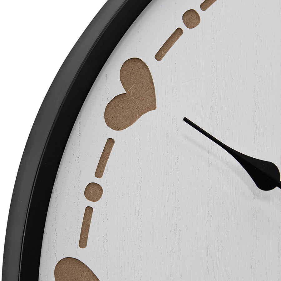 Love Grows Here Wall Clock 60cm