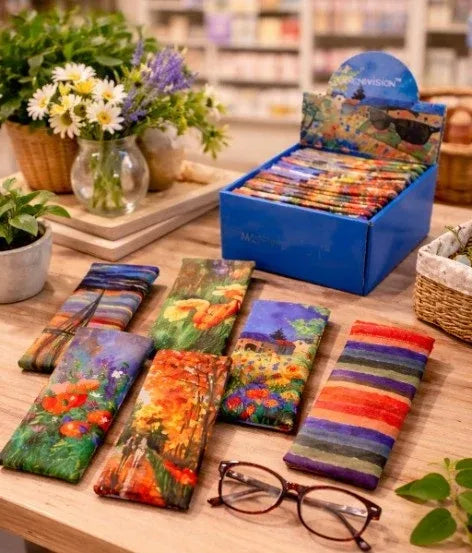 Bulk 24 Reading Glasses Pouch 6 Asst Designs