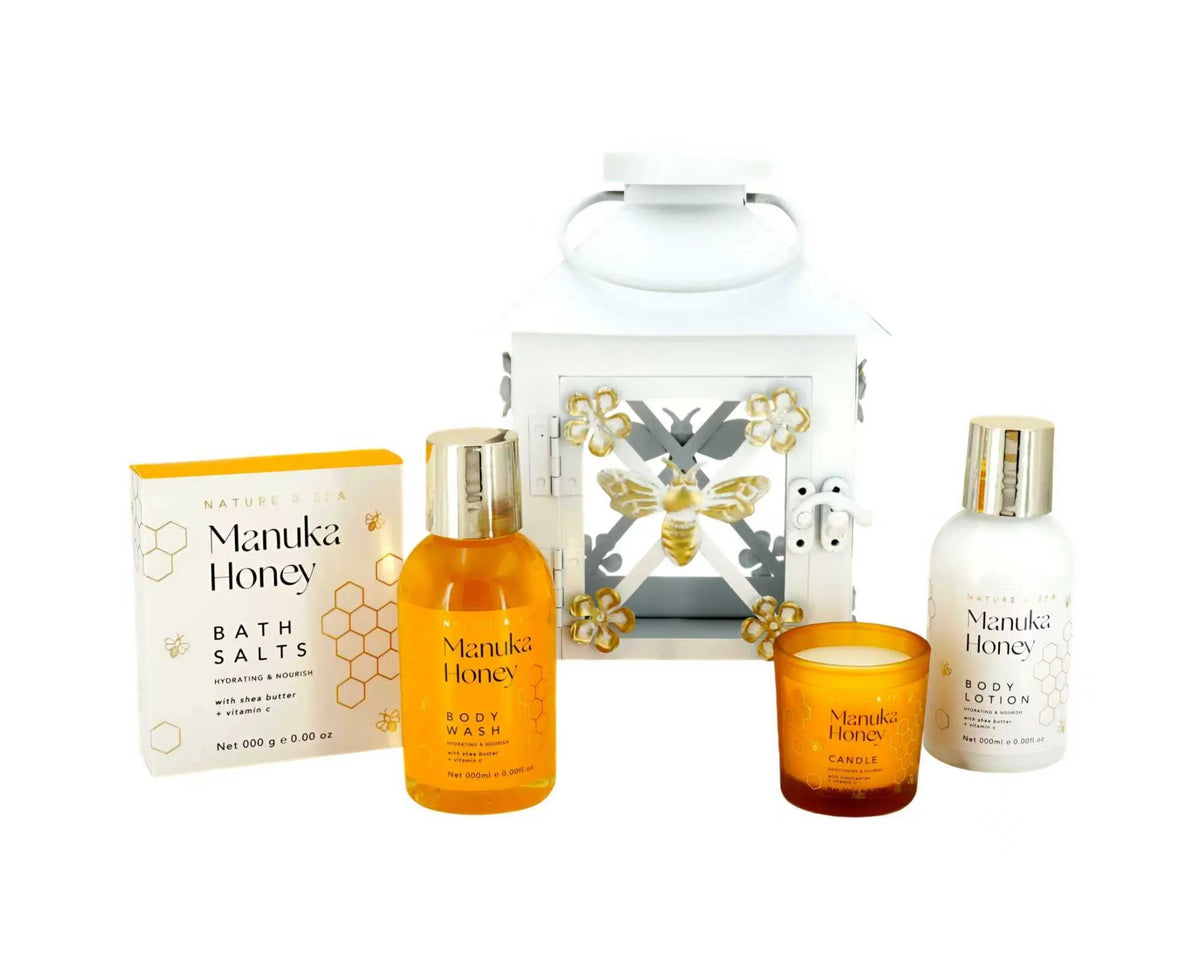 Bulk 6 Manuka Honey Bath &amp; Body Gift Set 12.1x12.2x18.3 Cm
