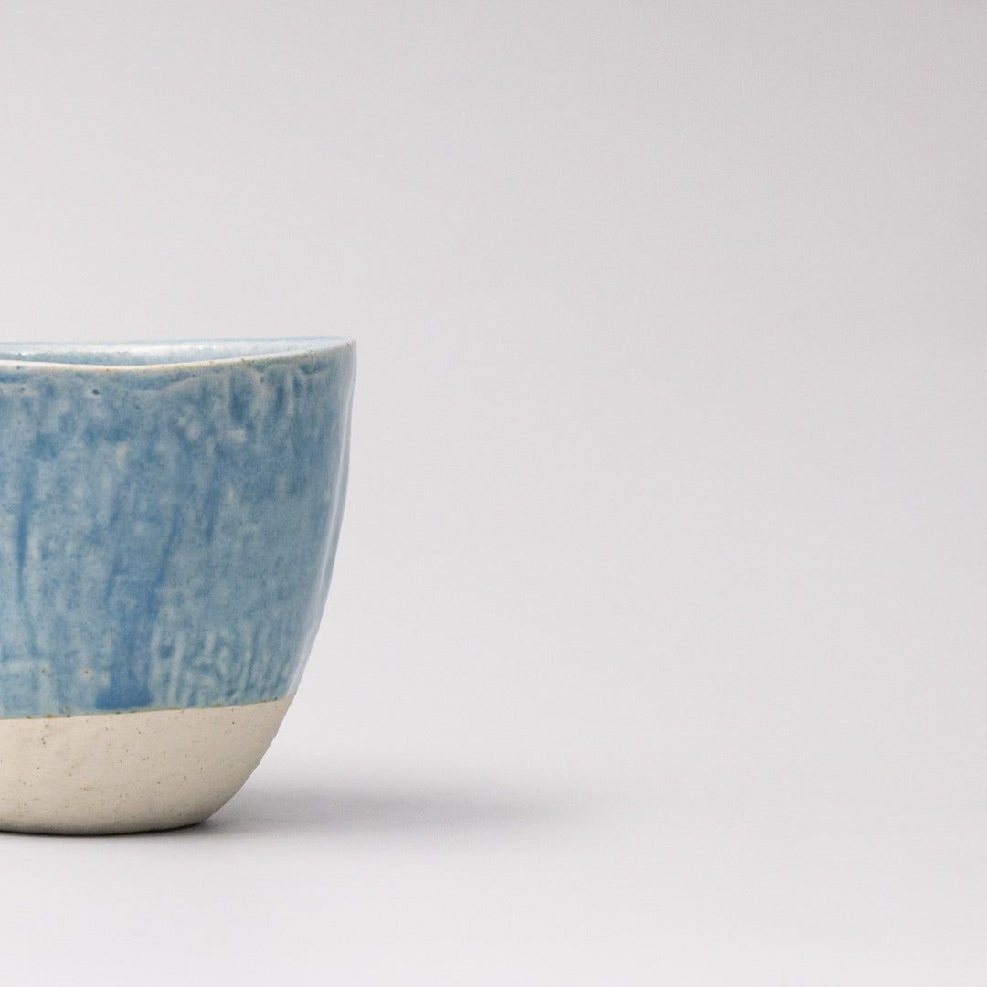 Lopsided Mug 200ml Topaz Glaze