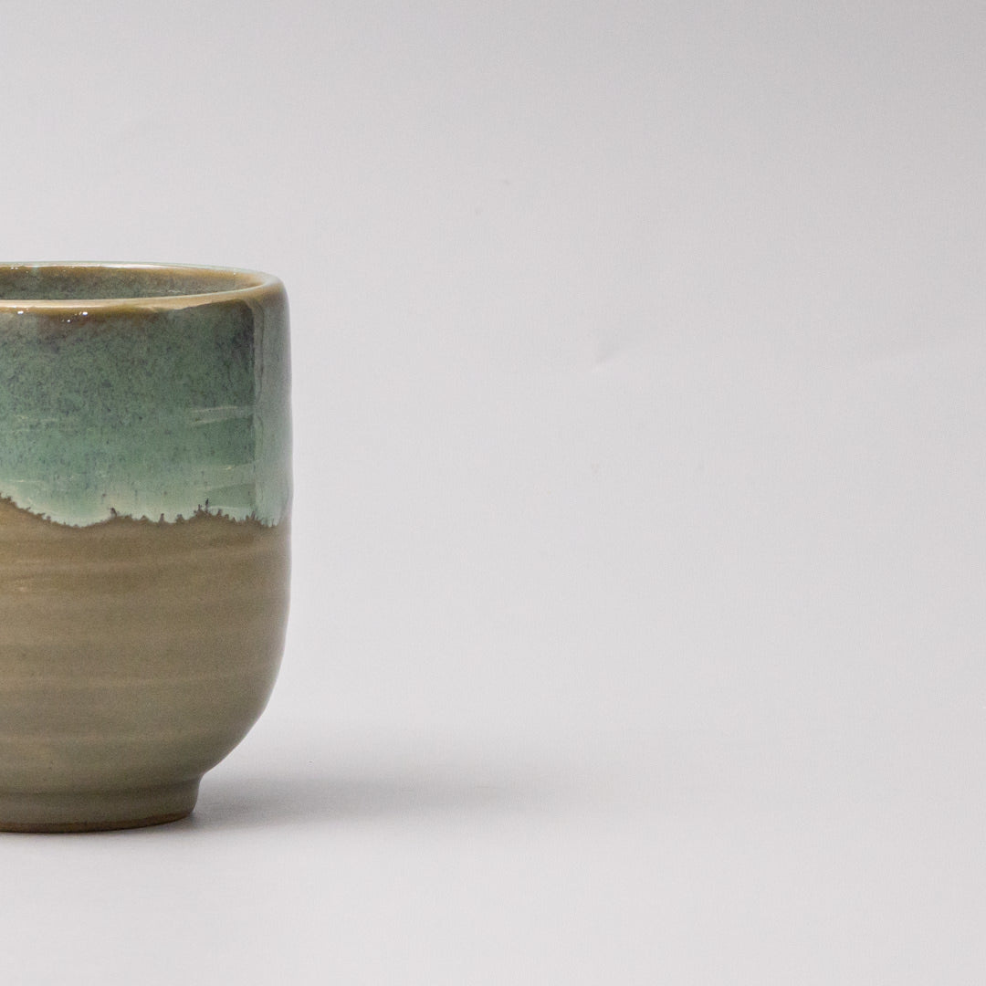 Mug Yunomi 280ml Aqua Drip Glaze