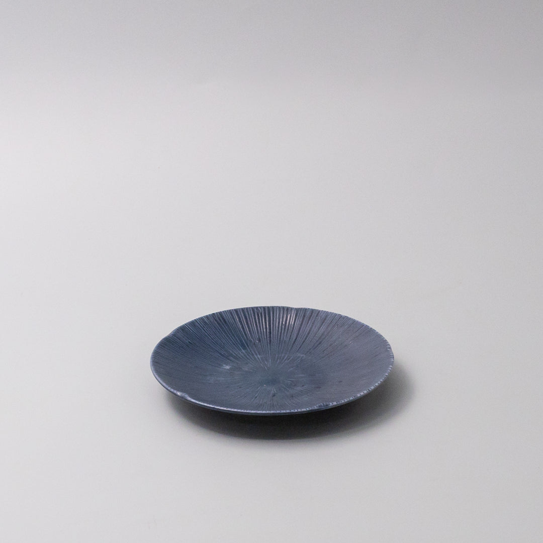 Tapas Plate 13cm Sapphire Glaze